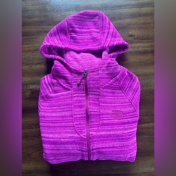 The North Face Pullover 1/4 Zip Hoodie 100% Polyester - Picture 3 of 5
